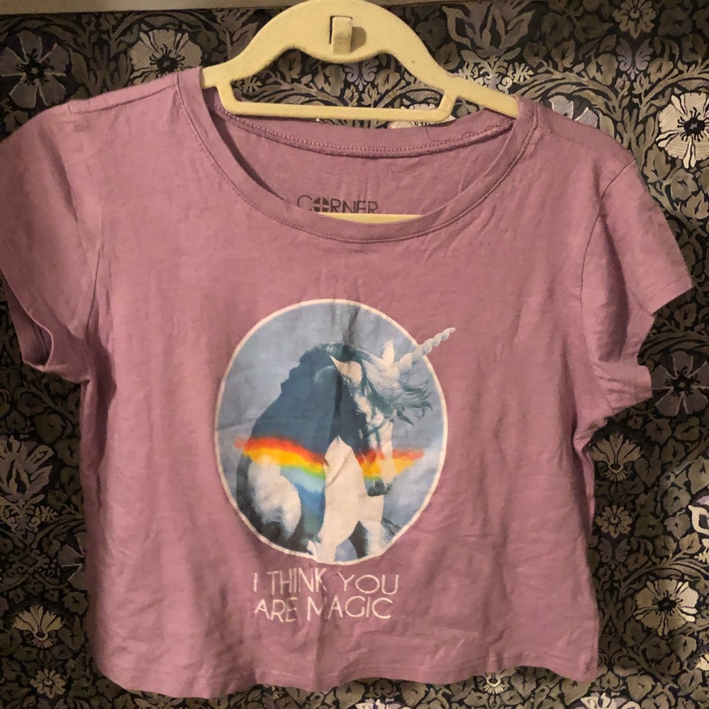 Urban Outfitters Unicorn Magic Graphic Tee Sz L